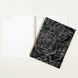 Agenda La floral es el nuevo Rosa Black - Watercolor