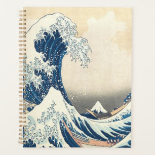 Agenda La gran ola del Kanagawa Ukiyo-e japonés