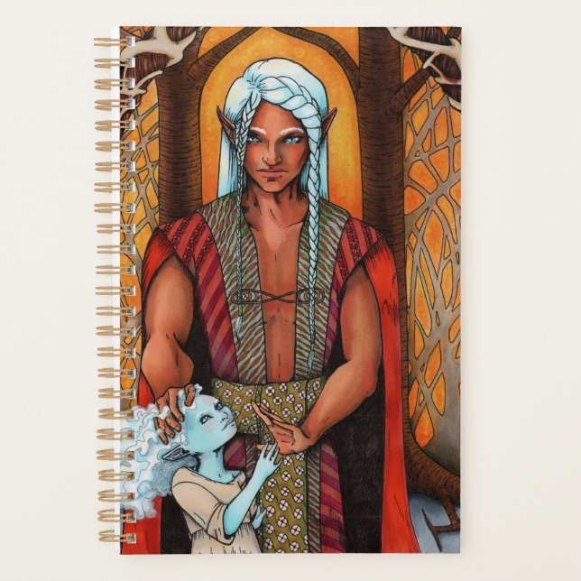 Agenda La hija del mago (Anverso)