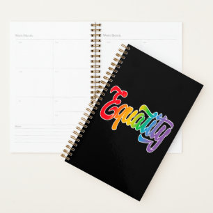 Agenda La igualdad de la bandera arcoiris del Orgullo LGB