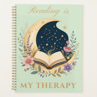 Agenda La lectura es mi terapia Luna Celestial
