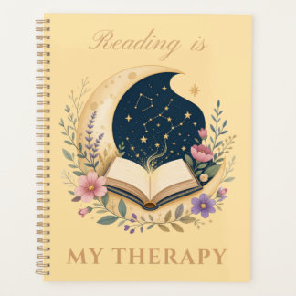 Agenda La lectura es mi terapia Luna Celestial