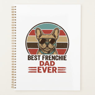 Agenda La Mejor Camiseta Retro de Bulldog para Papá Franc