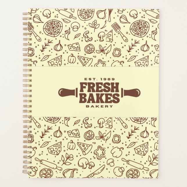 Agenda La Mejor Pizza Moderna de la Ciudad Profesional  (Anverso)