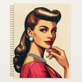 Agenda La moda femenina de glamour de los cincuenta, fald