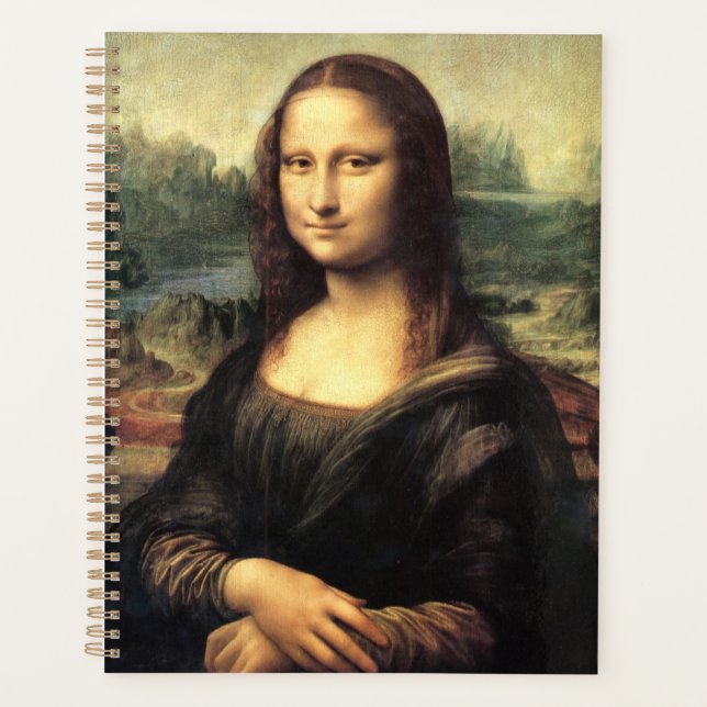 Agenda La Mona Lisa Leonardo da Vinci (Anverso)