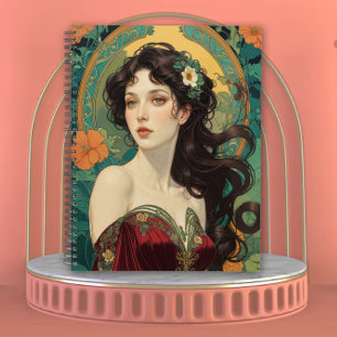 Agenda La mujer Art Nouveau de la Flor Eterna