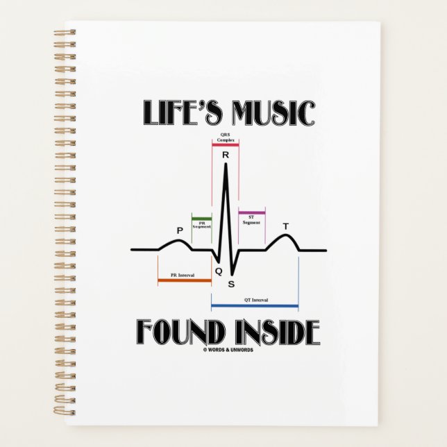 Agenda La música de la vida encontrada dentro del electro (Anverso)