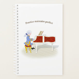 Agenda "La práctica mantiene la perfección" Mozart juga