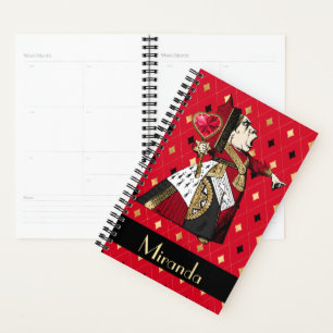Agenda La Reina de los Corazones de Alicia en Rojo Person