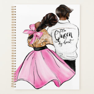 Agenda La Reina de mi pareja de día valentina de mi coraz
