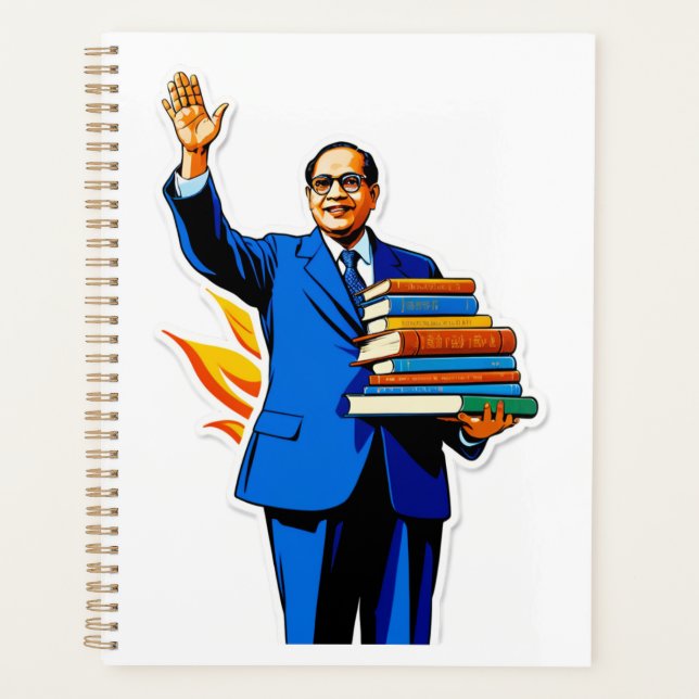 Agenda La revolución comienza con libros" (Anverso)