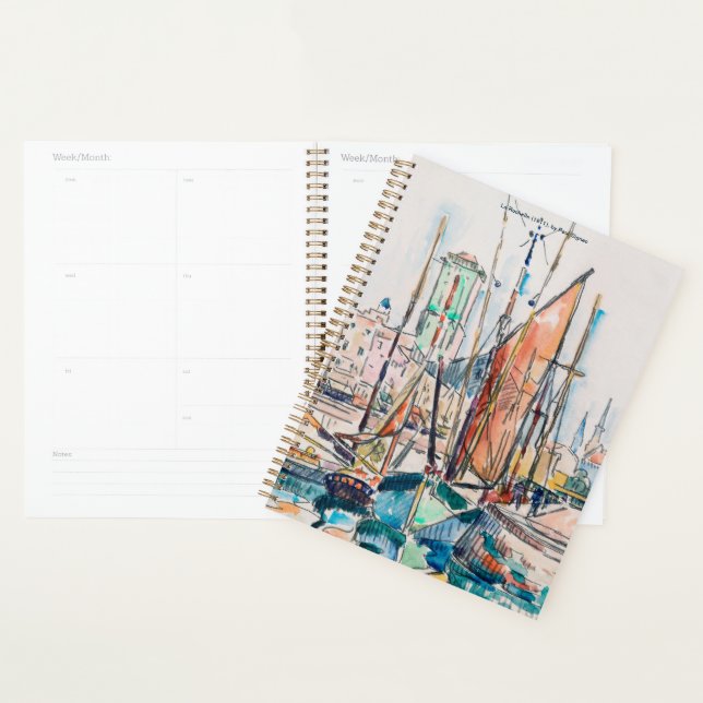 Agenda La Rochelle (1911) pintura de Paul Signac (Demostración)