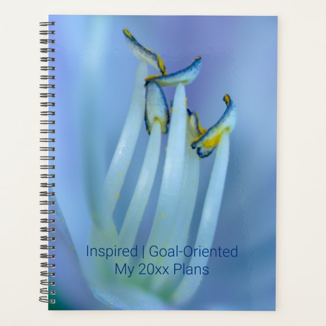 Agenda La tierra personalizada Inspiradora (Anverso)