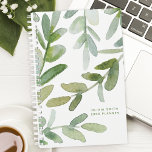 Agenda La vegetación acuática deja a la personalidad botá<br><div class="desc">Manténgase organizado con esta hermosa vegetación acuática que deja un planificador botánico personalizado. Perfecto para mujeres que aman los diseños inspirados en la naturaleza, este planificador combina elegancia con funcionalidad. Las delicadas hojas de acuarela le dan un toque de tranquilidad a su planificación diaria. Personalízalo con tu nombre para un...</div>