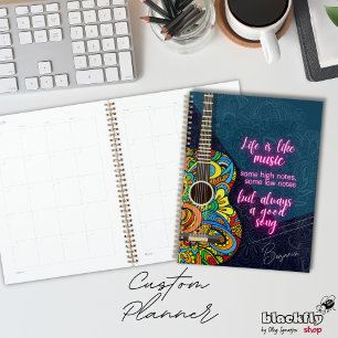 Agenda La vida es como la música, siempre una buena canci