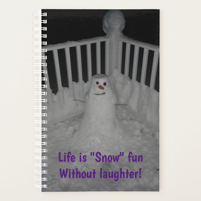 Agenda La vida es diversión de "nieve" sin risas - (Anverso)