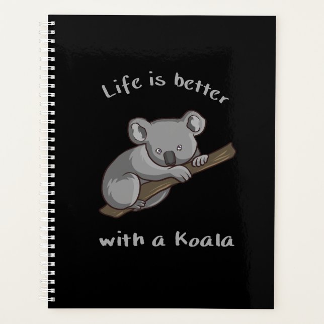 Agenda La Vida Es Mejor Con Koala (Anverso)