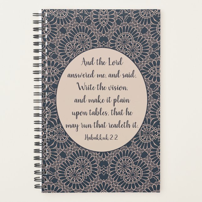 Agenda La visión (Anverso)