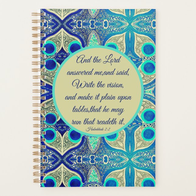 Agenda La visión (Anverso)