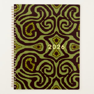 Agenda Laberintos locos de Mazipoodles - Chocolate oscuro