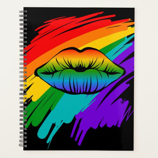Agenda Labios del arcoiris (Anverso)