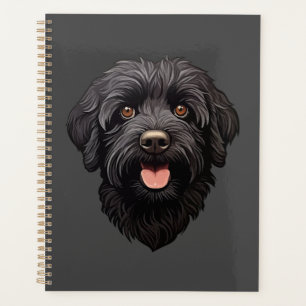 Agenda Labradoodle Perro Negro