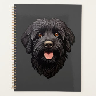 Agenda Labradoodle Perro Negro