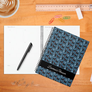 Agenda Labrador de Black Labs recuperador semanal mensual