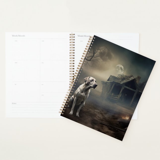 Agenda Labrador Halloween Scary (Demostración)