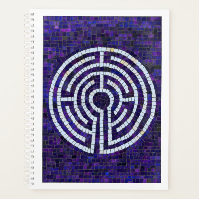 Agenda LABYRINTH VIII 8.5x11 Planner / Blanco (Anverso)