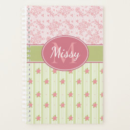 Agenda Lace personalizado y jardín inglés