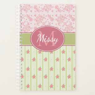 Agenda Lace personalizado y jardín inglés