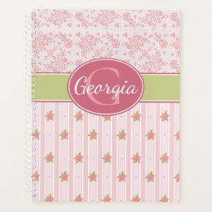 Agenda Lace personalizado y jardín inglés