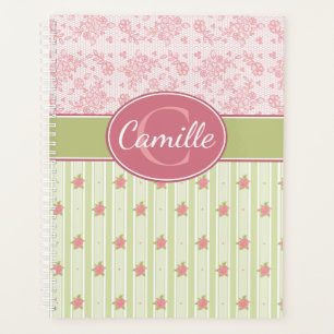 Agenda Lace personalizado y jardín inglés