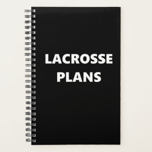 Agenda Lacrosse Planner Tema deportivo Lacrosse Planes