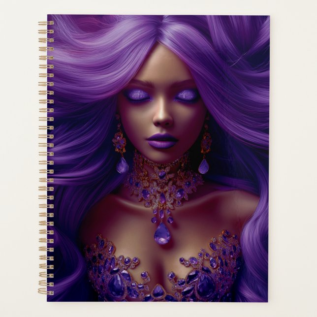Agenda Lady Amethyst Planner (Anverso)
