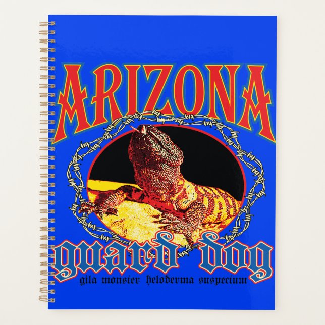 Agenda Lagarto perro guardián de Arizona (Anverso)