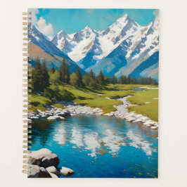 Agenda Lago Tranquilo En Las Montañas