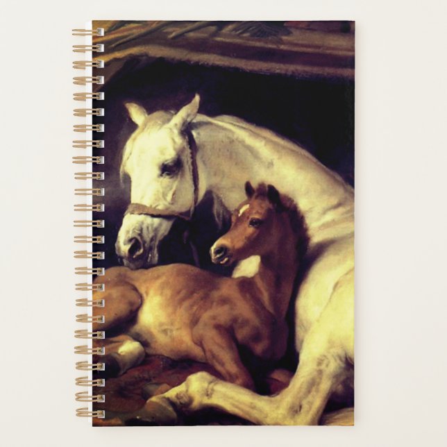 Agenda Landseer Horses Planner (Anverso)