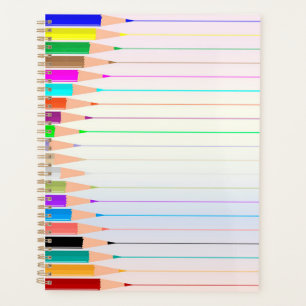 Agenda Lápices de colores