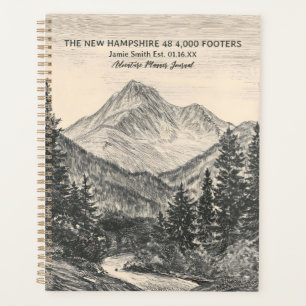 Agenda Las 48 montañas de 4,000 pies de New Hampshire, NH
