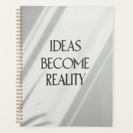 Agenda Las ideas se convierten en Reality Journal - Simpl