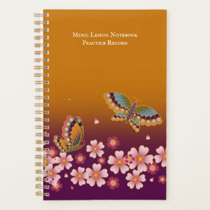 Agenda Las mariposas japonesas florecen en el Sakura pers