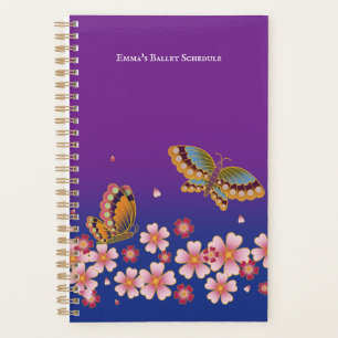 Agenda Las mariposas japonesas florecen en el Sakura pers