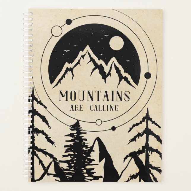 Agenda Las montañas están llamando (Anverso)