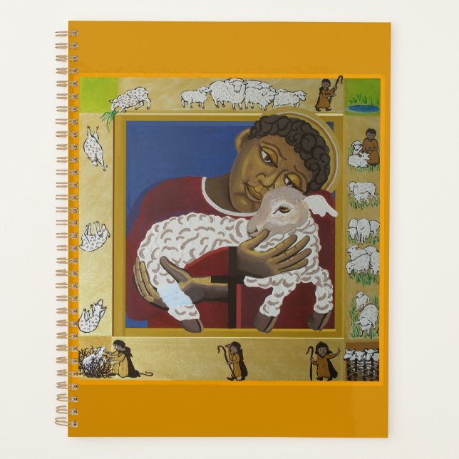 Agenda Las ovejas perdidas y Jesús Cristiano (Anverso)