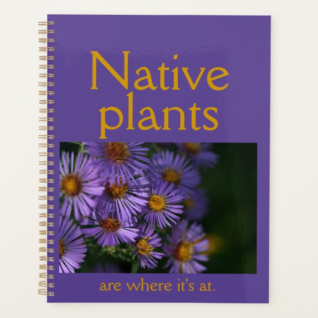 Agenda Las plantas nativas son lo mejor (Anverso)