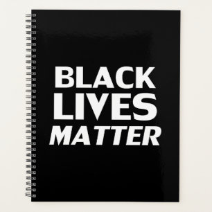 Agenda Las vidas negras importan de la tipografía moderna