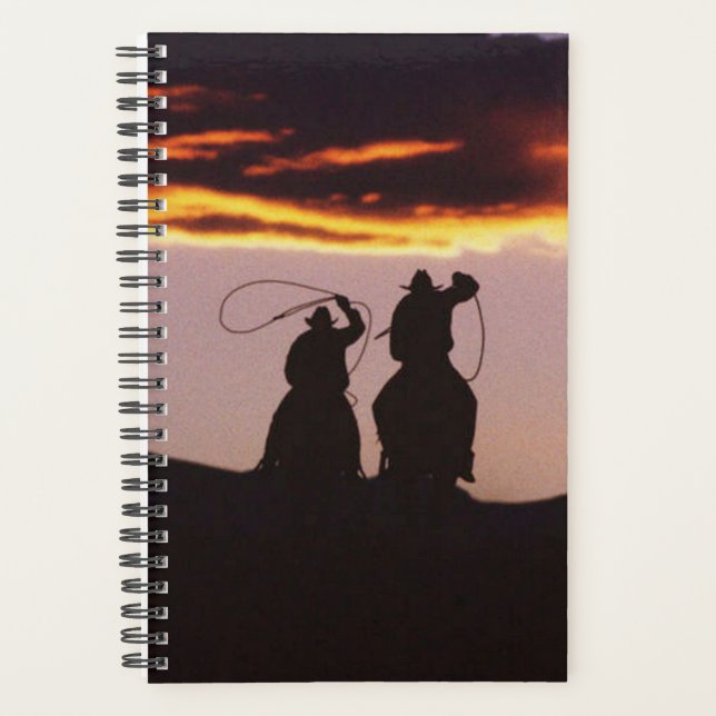 Agenda Lassoes del equipo de Cowboy Equine Photo Horse (Anverso)